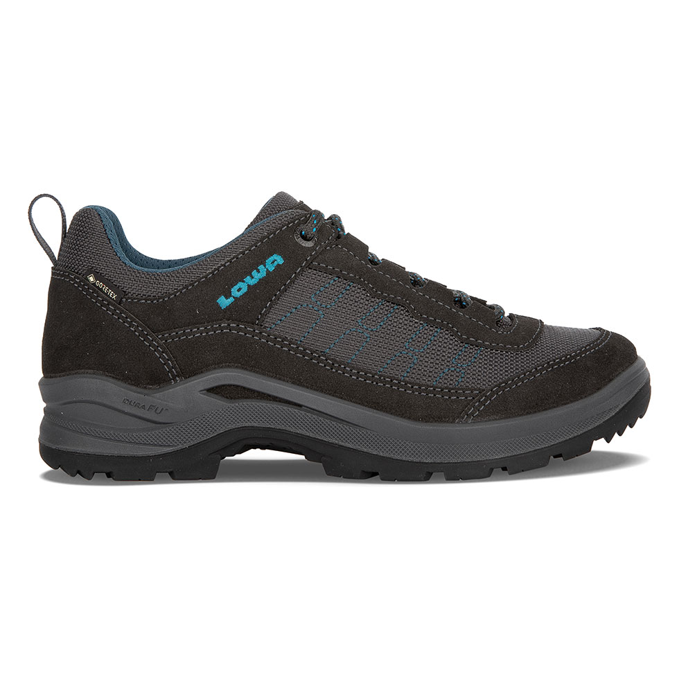 Scarpe Montagna Donna Lowa Taurus Pro GTX Lo Grigie Scuro SJXEYN-692